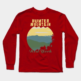 Hunter Mountain, New York Long Sleeve T-Shirt
